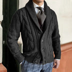 Herren Strickjacke aus Grobem Strick für Winter 3
