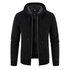 Herren Strickjacke mit Fleece-Futter 11