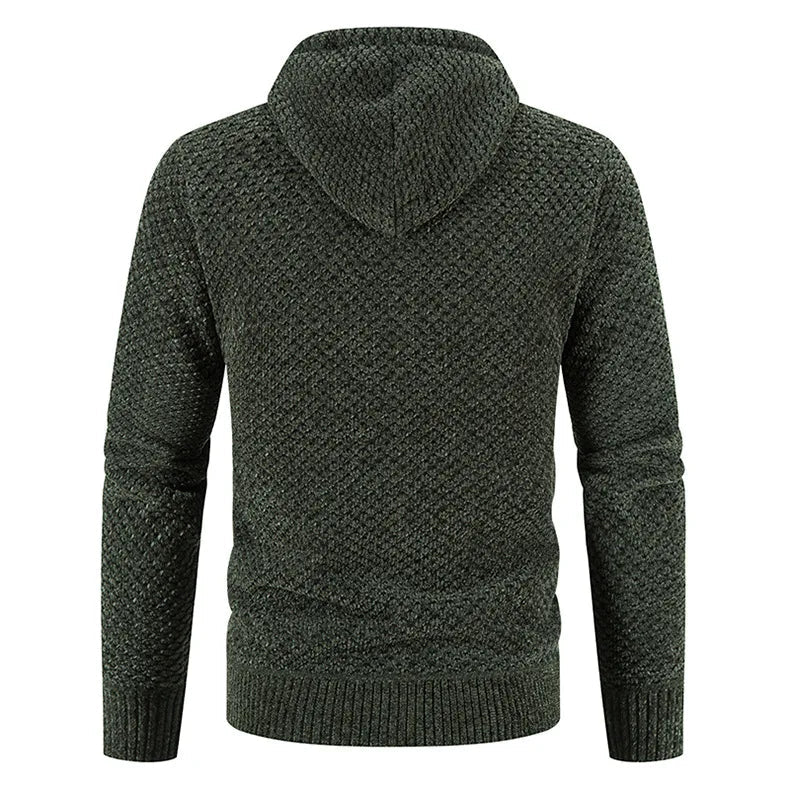 Herren Strickjacke mit Fleece-Futter 7