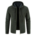 Herren Strickjacke mit Fleece-Futter 9