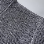 Herren Strickjacke mit Hohem Kragen - Moderne Herren Cardigan 2