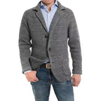 Herren Strickjacke mit Knoten und Knöpfen, Stilvolle Cardigan 3