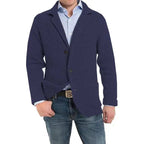 Herren Strickjacke mit Knoten und Knöpfen, Stilvolle Cardigan 4