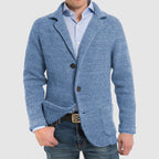 Herren Strickjacke mit Knoten und Knöpfen, Stilvolle Cardigan 8