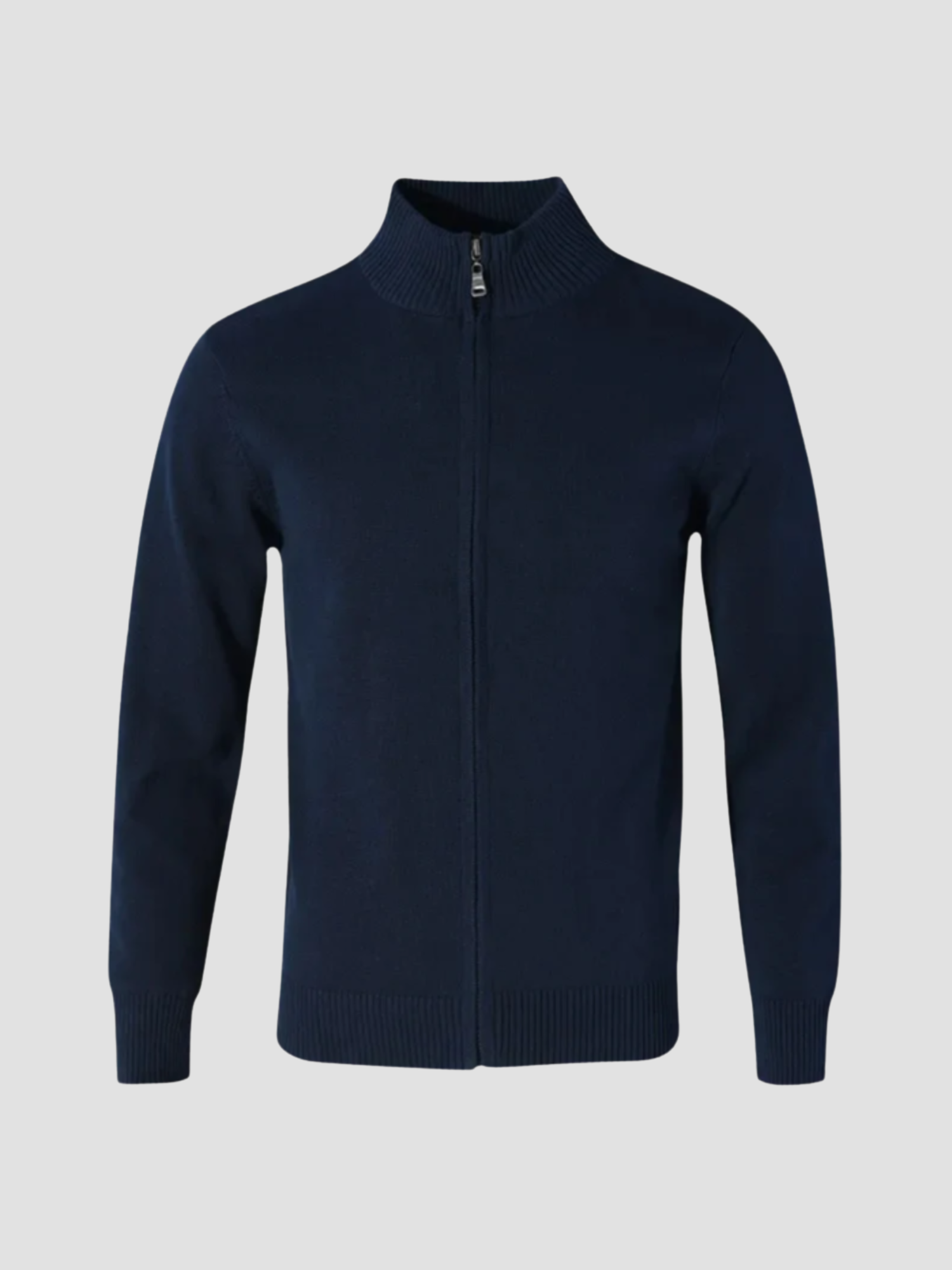Herren Strickjacke mit Reißverschluss 0