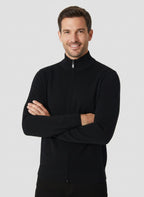 Herren Strickjacke mit Reißverschluss 3