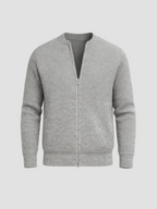 Herren Strickjacke mit Reißverschluss 4