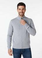 Herren Strickjacke mit Reißverschluss 5