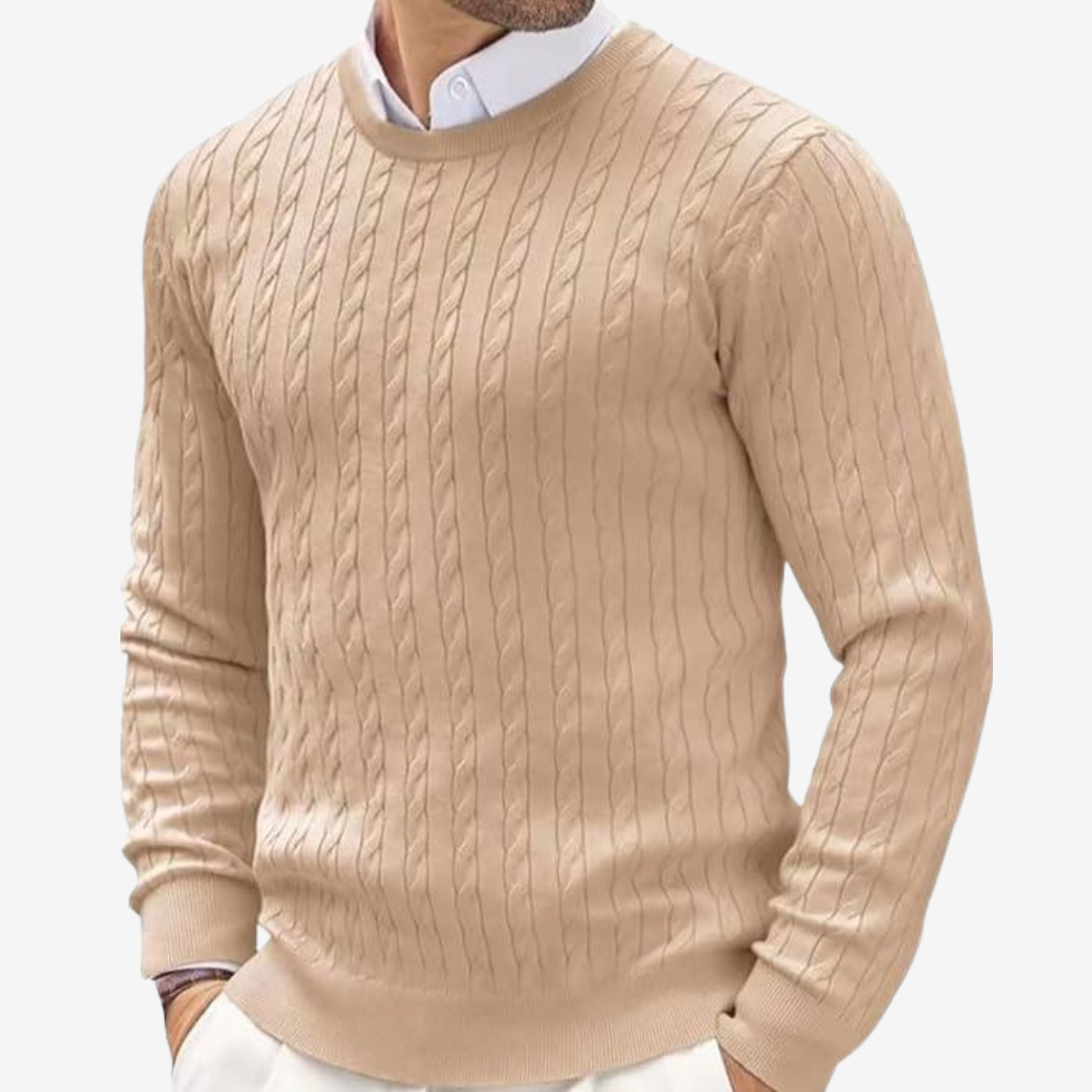 Herren Strickpullover aus Hochwertiger Wolle im Zeitlosen Design 4