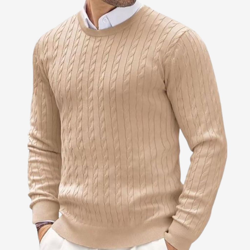 Herren Strickpullover aus Hochwertiger Wolle im Zeitlosen Design 4