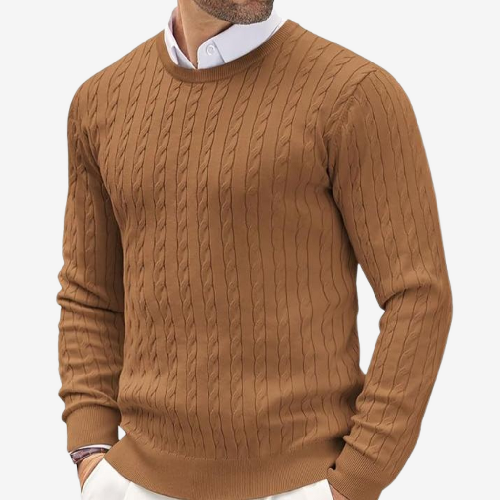 Herren Strickpullover aus Hochwertiger Wolle im Zeitlosen Design 5
