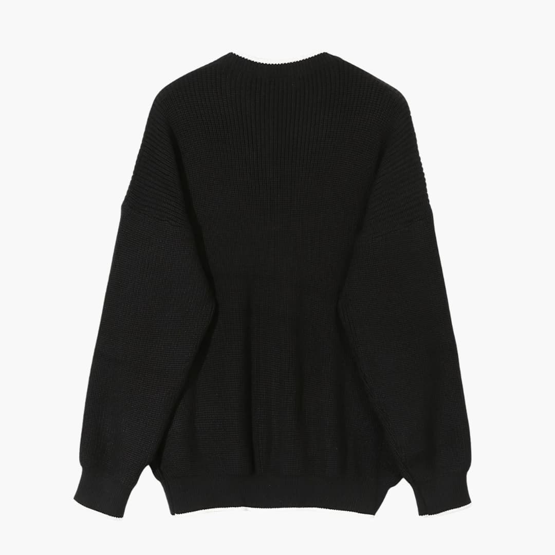 Herren Strickpullover mit Halbzip und langen Ärmeln 8