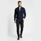 Herren Strickweste mit Reißverschluss und Modernem Design 3