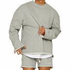 Herren Sweatshirt Crew Neck mit Entspannter Passform 0