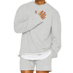 Herren Sweatshirt Crew Neck mit Entspannter Passform 1