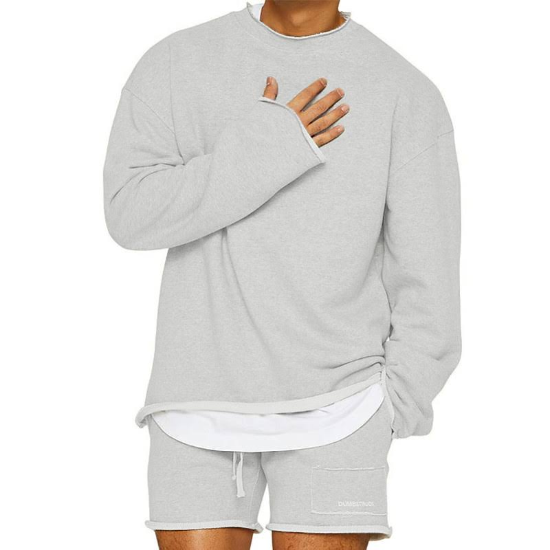 Herren Sweatshirt Crew Neck mit Entspannter Passform 1