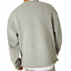 Herren Sweatshirt Crew Neck mit Entspannter Passform 3