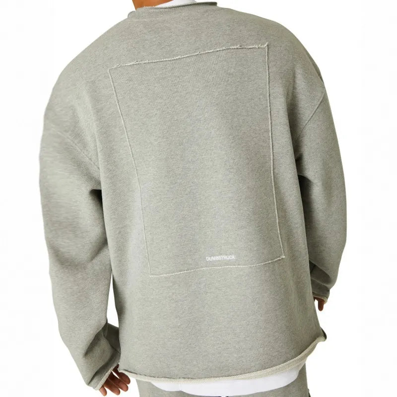 Herren Sweatshirt Crew Neck mit Entspannter Passform 3