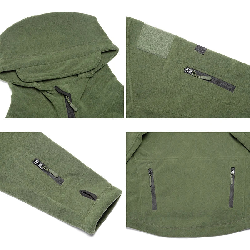 Herren Taktische Fleecejacke 4