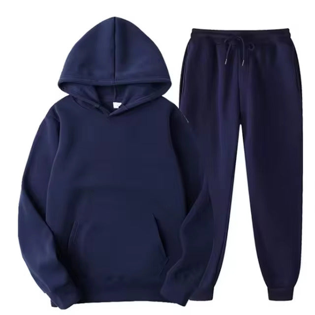 Herren Trainingsanzug Set mit Kapuze 10
