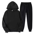 Herren Trainingsanzug Set mit Kapuze 2
