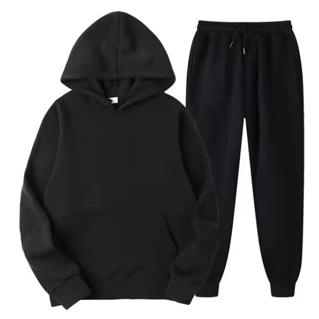 Herren Trainingsanzug Set mit Kapuze 2