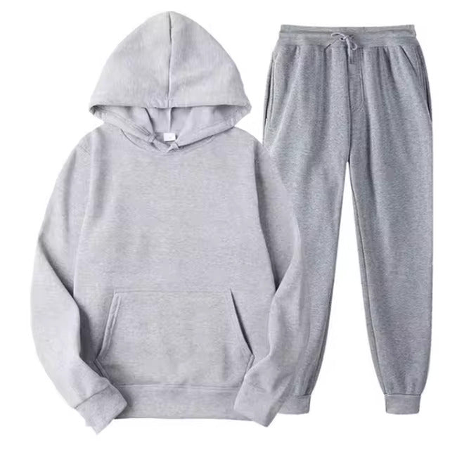 Herren Trainingsanzug Set mit Kapuze 5