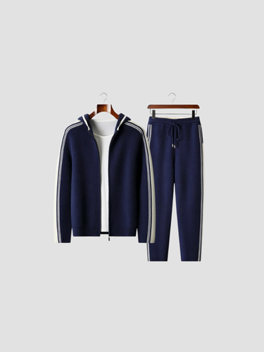Herren Trainingsset aus Kaschmir mit sportlichem Design 0