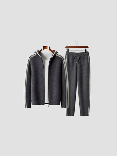 Herren Trainingsset aus Kaschmir mit sportlichem Design 2