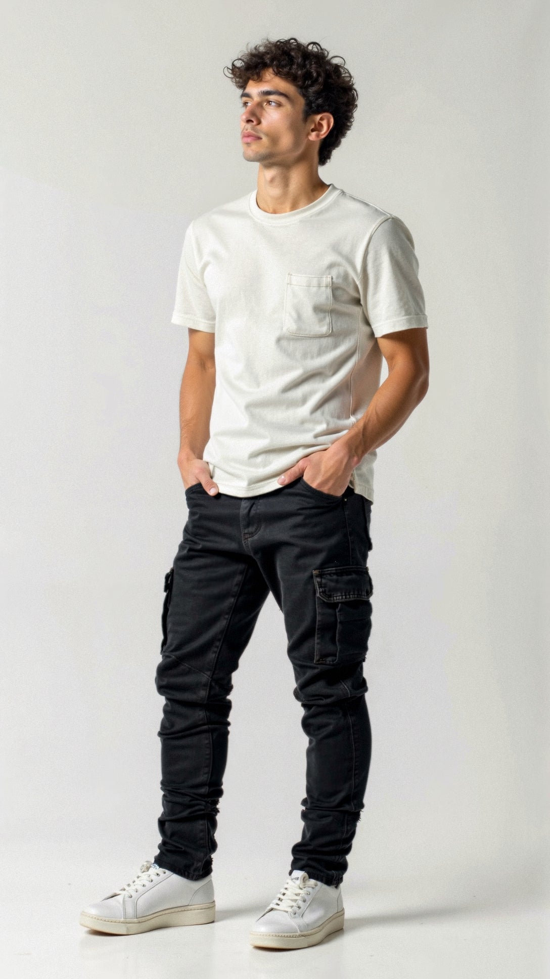 Herren Ultra-Stretch Cargo Hosen mit Praktischen Taschen 1