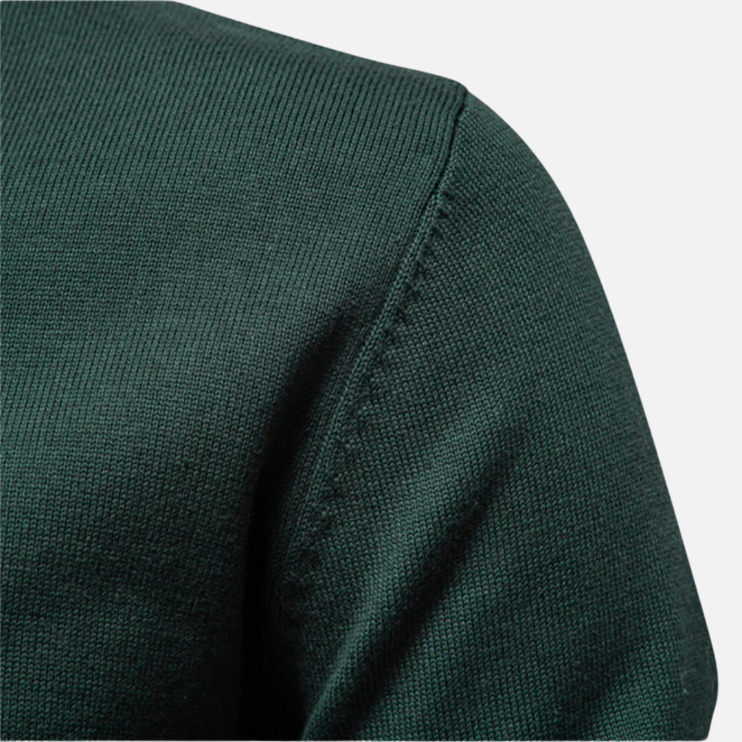 Herren Viertel-Zip Pullover für lässige Anlässe 3