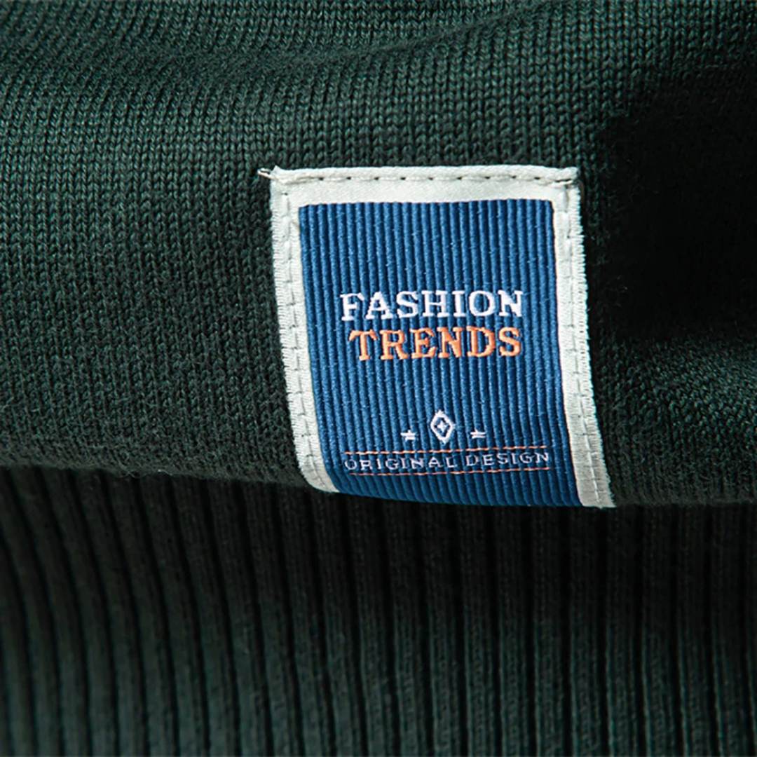 Herren Viertel-Zip Pullover für lässige Anlässe 4