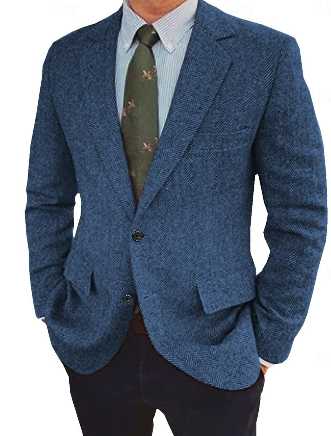 Herren Vintage Blazer im klassischen Stil 2