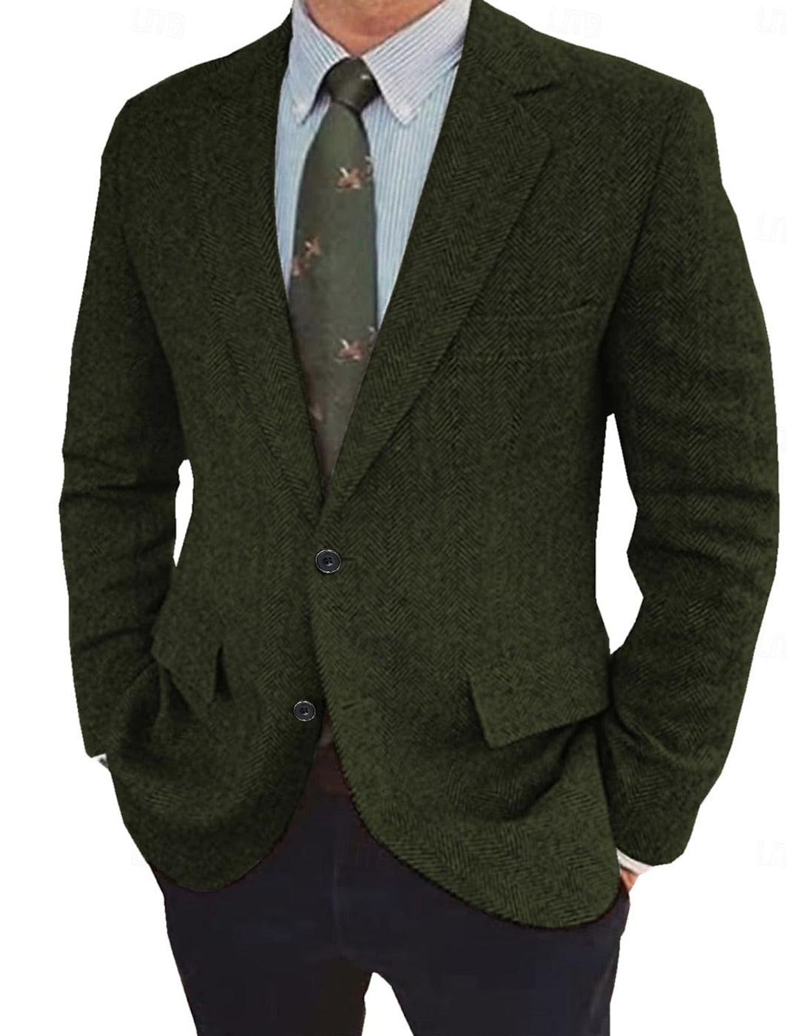 Herren Vintage Blazer im klassischen Stil 4