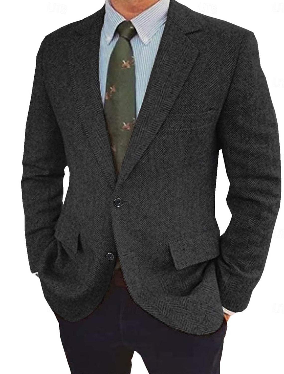 Herren Vintage Blazer im klassischen Stil 5