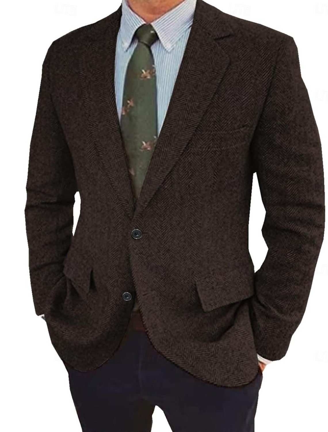 Herren Vintage Blazer im klassischen Stil 6
