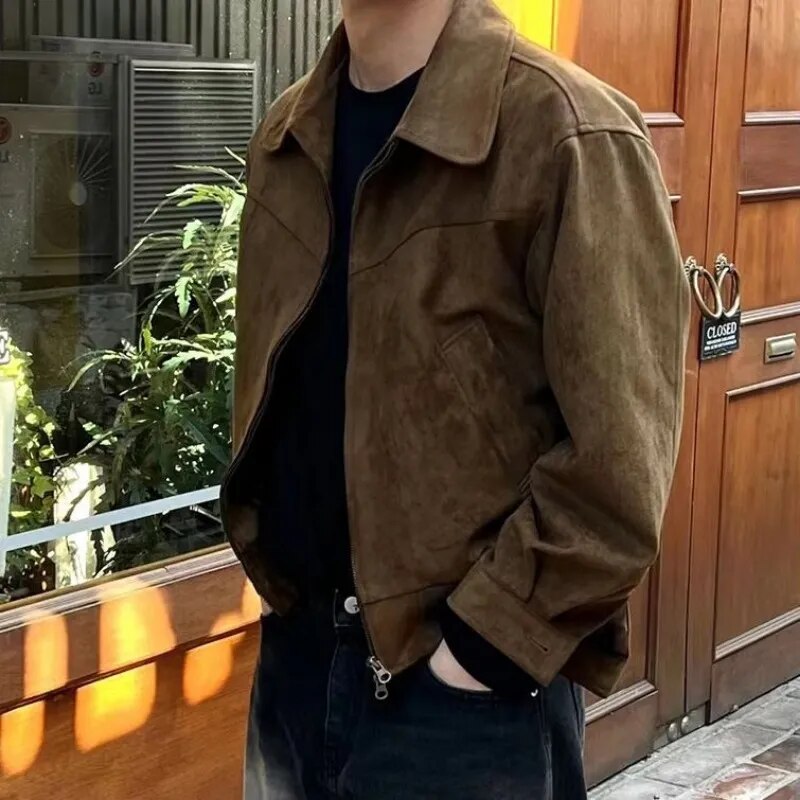 Herren Vintage Casual Herbstjacke 6