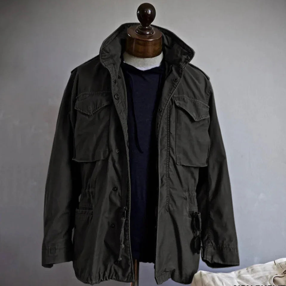 Herren Vintage Feldjacke – Robuste Jacke für Alltag und Freizeit 7