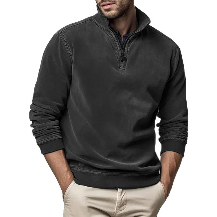 Herren Vintage Fleece Sweatshirt für kühle Tage 4