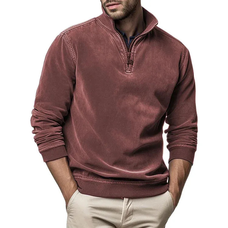 Herren Vintage Fleece Sweatshirt für kühle Tage 6