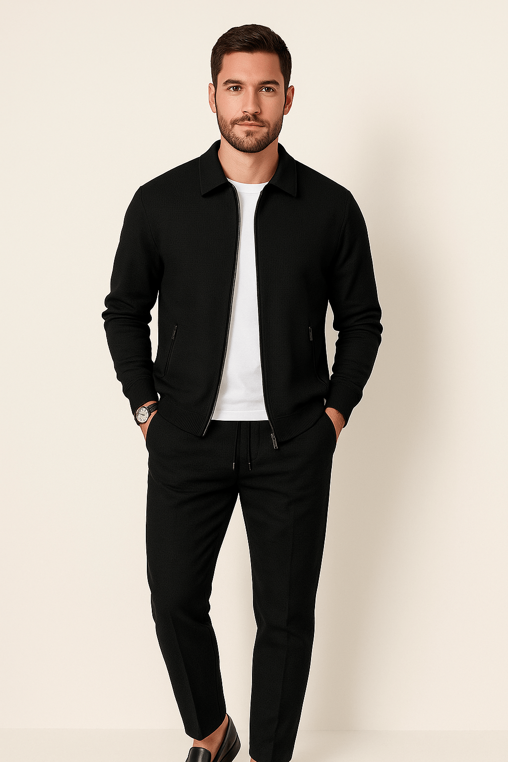 Men's Waffle Knit Set