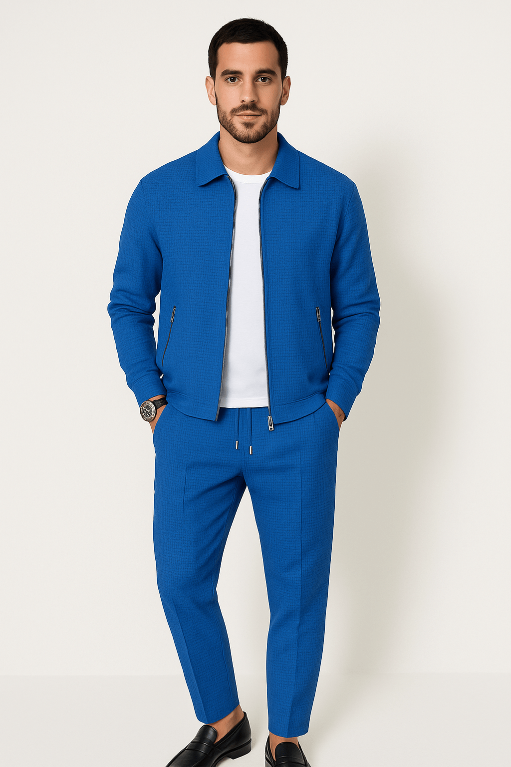 Men's Waffle Knit Set