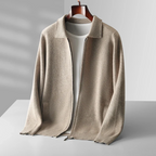 Herren Weste mit Reißverschluss im Minimalistischen Design 4
