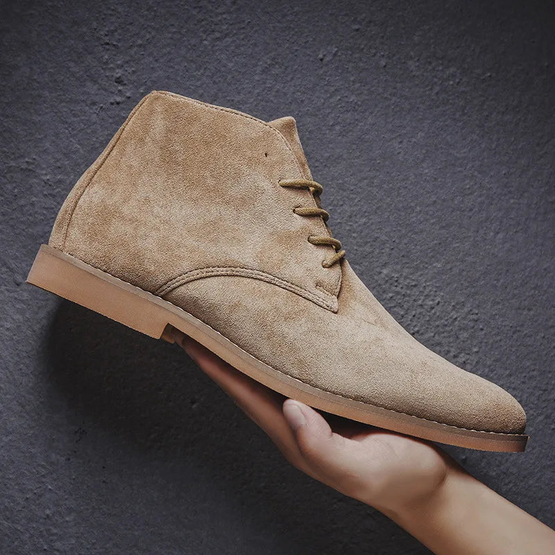 Herren Wildleder Westernstiefel für Stil und Komfort 3