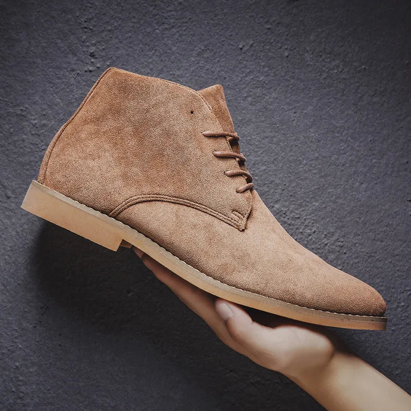 Herren Wildleder Westernstiefel für Stil und Komfort 5