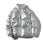 Herren Winter-Pufferjacke mit Windschutz 5