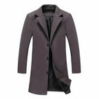 Herren Wintermantel mit Klassischem Schnitt und Praktischen Taschen 4