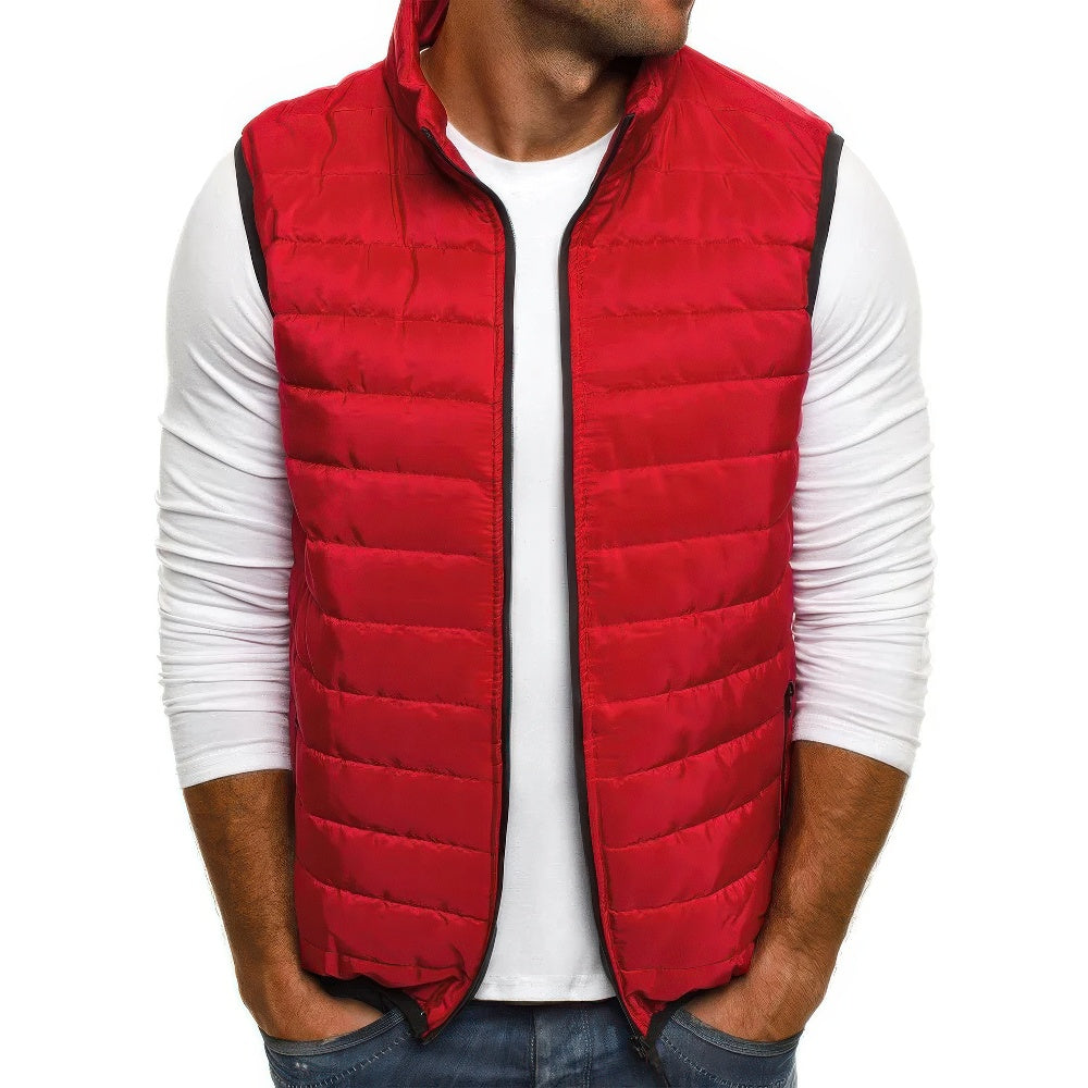 Herren ärmellose Weste für lässige Outfits 5