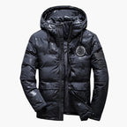 Herrenjacke mit Kapuze und Reißverschluss 1