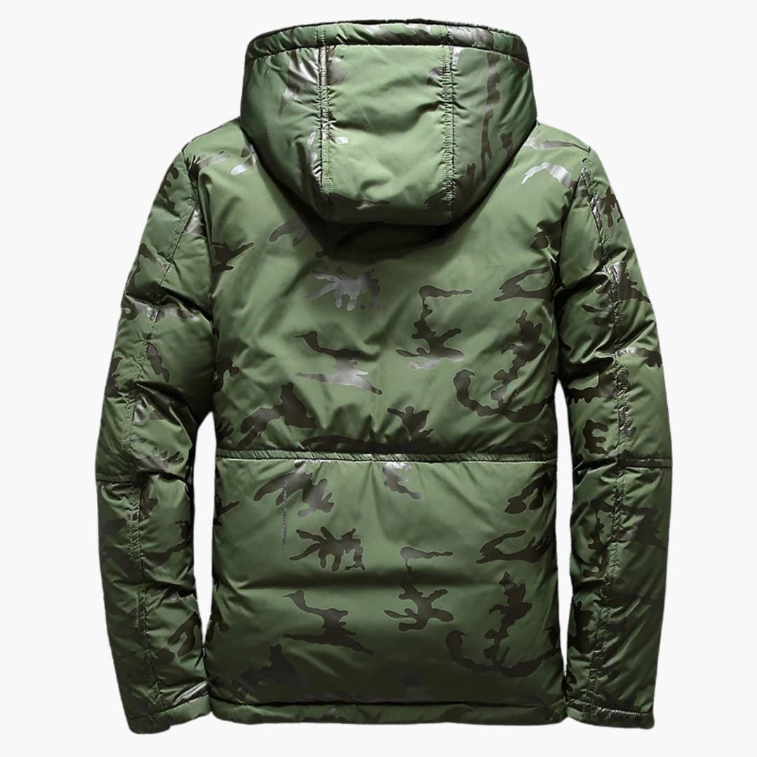 Herrenjacke mit Kapuze und Reißverschluss 3